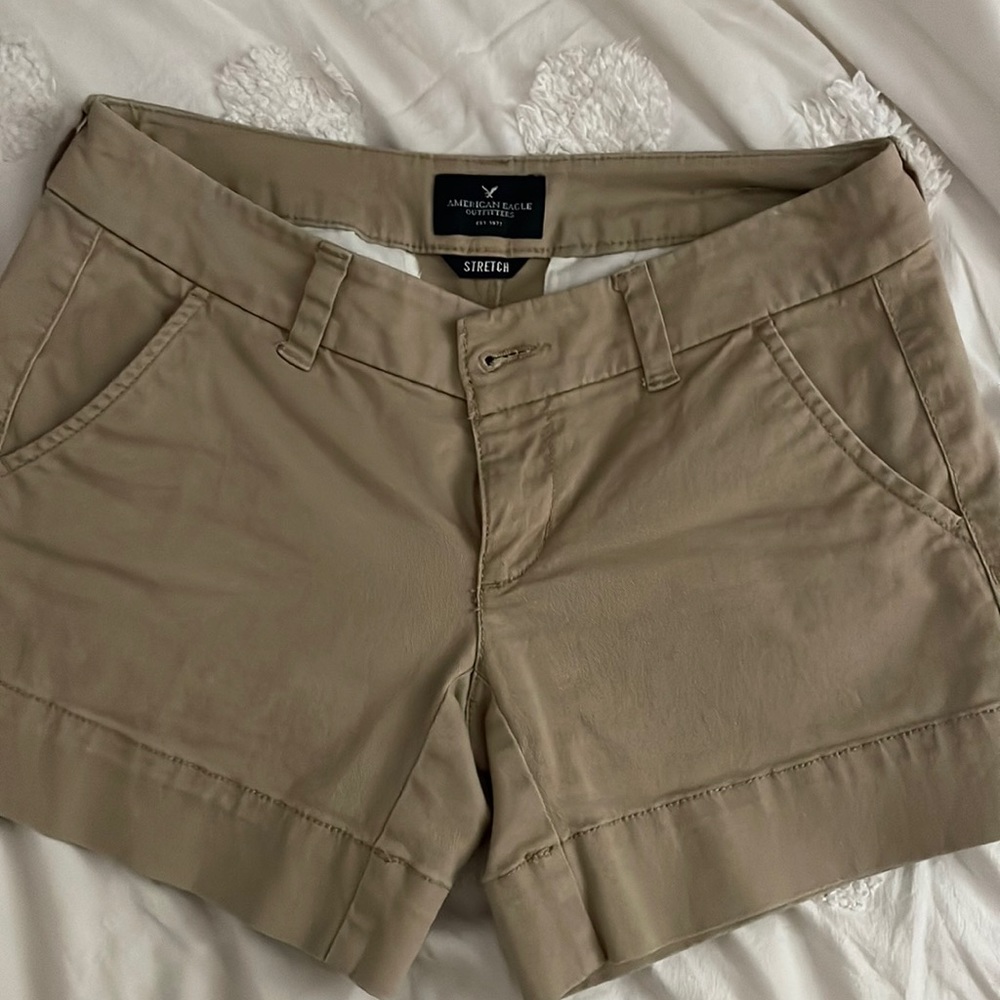 American Eagle Khaki Shorts